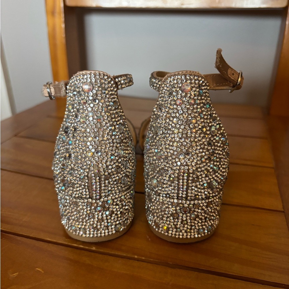 Betsy Johnson Sequin Girls Dress Shoes